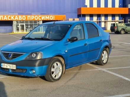 Синий Дачия Логан, объемом двигателя 1.6 л и пробегом 260 тыс. км за 3300 $, фото 1 на Automoto.ua