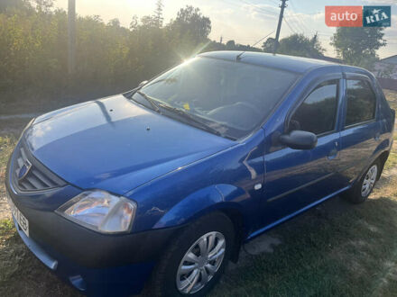 Дачия Логан 2006 в Липовой Долине на Automoto.ua Синий Дачия Логан, объемом двигателя 1.6 л и пробегом 233 тыс. км за 3850 $, фото 1 на Automoto.ua