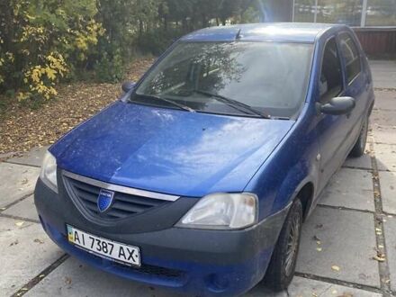 Синий Дачия Логан, объемом двигателя 1.6 л и пробегом 280 тыс. км за 2100 $, фото 1 на Automoto.ua