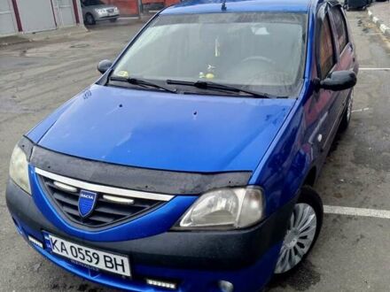 Синий Дачия Логан, объемом двигателя 1.39 л и пробегом 283 тыс. км за 2755 $, фото 1 на Automoto.ua