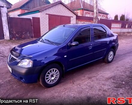 Синий Дачия Логан, объемом двигателя 1.6 л и пробегом 0 тыс. км за 3500 $, фото 1 на Automoto.ua