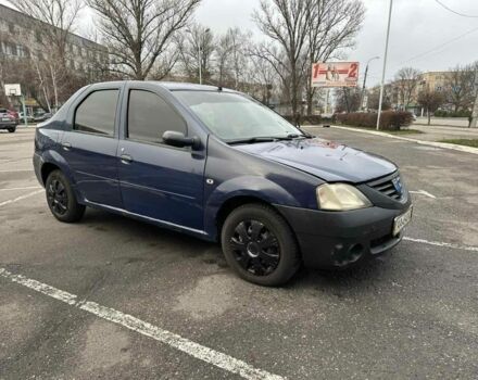 Синий Дачия Логан, объемом двигателя 1.4 л и пробегом 290 тыс. км за 1800 $, фото 1 на Automoto.ua