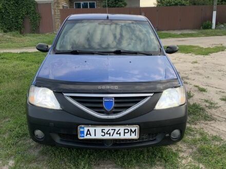 Дачия Логан 2006 в Борисполе на Automoto.ua Синий Дачия Логан, объемом двигателя 1.4 л и пробегом 3 тыс. км за 3000 $, фото 1 на Automoto.ua