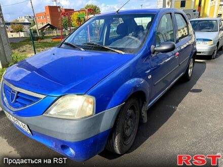 Синий Дачия Логан, объемом двигателя 1.6 л и пробегом 212 тыс. км за 1950 $, фото 1 на Automoto.ua