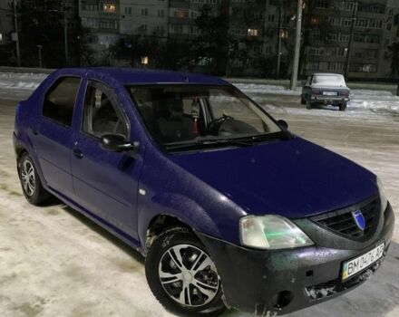 Синий Дачия Логан, объемом двигателя 1.4 л и пробегом 330 тыс. км за 2800 $, фото 1 на Automoto.ua
