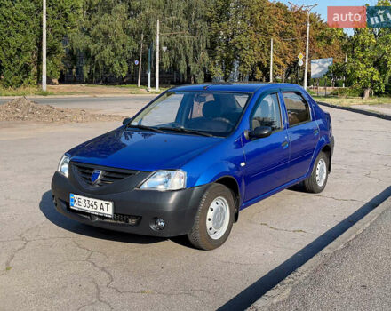 Синий Дачия Логан, объемом двигателя 1.4 л и пробегом 185 тыс. км за 4500 $, фото 1 на Automoto.ua