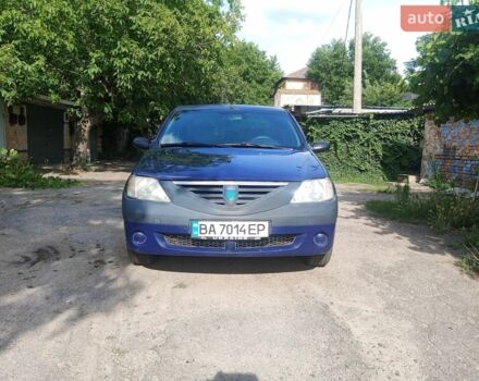 Синий Дачия Логан, объемом двигателя 1.4 л и пробегом 181 тыс. км за 2750 $, фото 1 на Automoto.ua