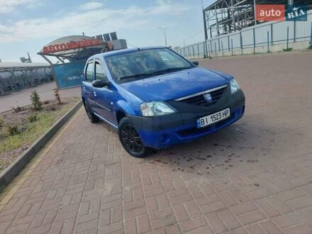 Дачия Логан 2006 в Полтаве на Automoto.ua Синий Дачия Логан, объемом двигателя 1.6 л и пробегом 155 тыс. км за 2700 $, фото 1 на Automoto.ua