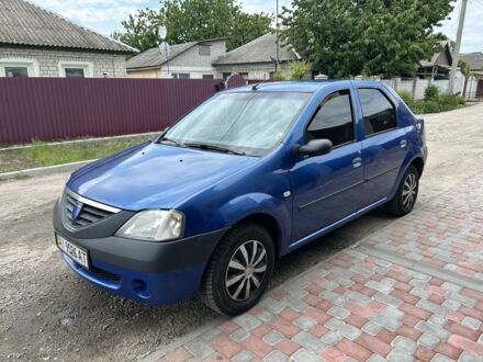 Дачия Логан 2006 в Черкассах на Automoto.ua Синий Дачия Логан, объемом двигателя 1.4 л и пробегом 186 тыс. км за 3200 $, фото 1 на Automoto.ua