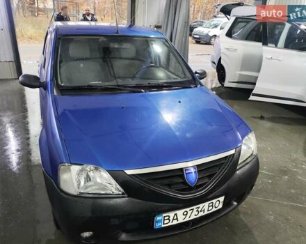 Синий Дачия Логан, объемом двигателя 1.39 л и пробегом 275 тыс. км за 2000 $, фото 1 на Automoto.ua