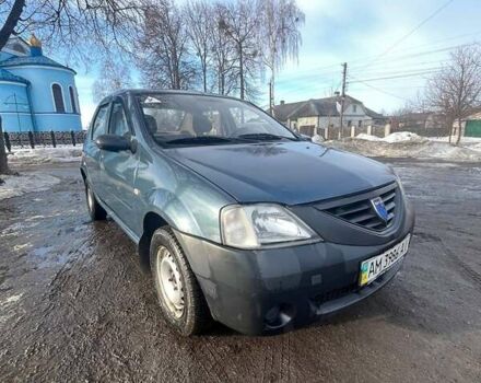Синий Дачия Логан, объемом двигателя 1.4 л и пробегом 280 тыс. км за 2700 $, фото 1 на Automoto.ua