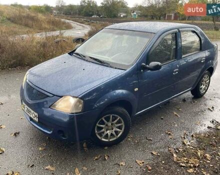 Синий Дачия Логан, объемом двигателя 1.4 л и пробегом 250 тыс. км за 2700 $, фото 1 на Automoto.ua