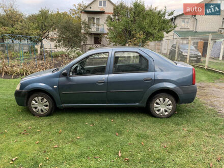 Синий Дачия Логан, объемом двигателя 1.4 л и пробегом 263 тыс. км за 3300 $, фото 1 на Automoto.ua