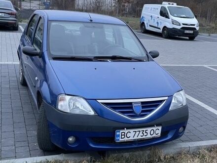 Синий Дачия Логан, объемом двигателя 1.6 л и пробегом 272 тыс. км за 2900 $, фото 1 на Automoto.ua