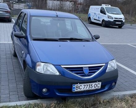 Синий Дачия Логан, объемом двигателя 1.6 л и пробегом 272 тыс. км за 2900 $, фото 1 на Automoto.ua