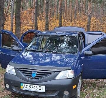Синий Дачия Логан, объемом двигателя 1.39 л и пробегом 187 тыс. км за 2800 $, фото 1 на Automoto.ua