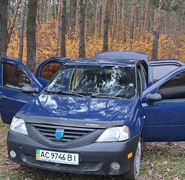 Синій Дачія Logan, об'ємом двигуна 1.39 л та пробігом 187 тис. км за 2800 $, фото 1 на Automoto.ua