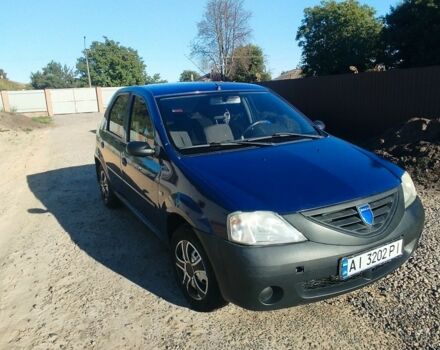 Синий Дачия Логан, объемом двигателя 1.4 л и пробегом 280 тыс. км за 2750 $, фото 1 на Automoto.ua