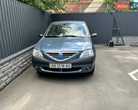 Синий Дачия Логан, объемом двигателя 1.39 л и пробегом 180 тыс. км за 3750 $, фото 1 на Automoto.ua