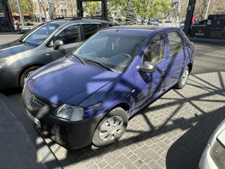 Синий Дачия Логан, объемом двигателя 1.4 л и пробегом 900 тыс. км за 1500 $, фото 1 на Automoto.ua