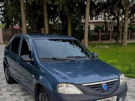 Синий Дачия Логан, объемом двигателя 1.4 л и пробегом 232 тыс. км за 3500 $, фото 1 на Automoto.ua