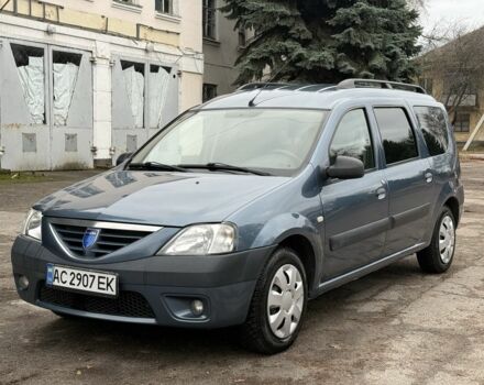 Синій Дачія Logan, об'ємом двигуна 1.6 л та пробігом 163 тис. км за 5300 $, фото 1 на Automoto.ua