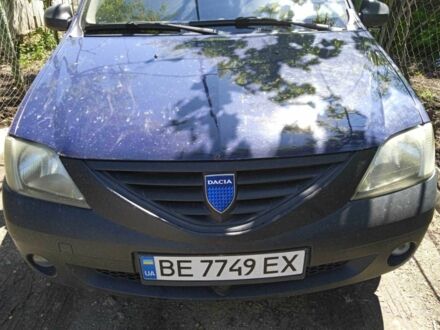 Синий Дачия Логан, объемом двигателя 1.4 л и пробегом 510 тыс. км за 2200 $, фото 1 на Automoto.ua