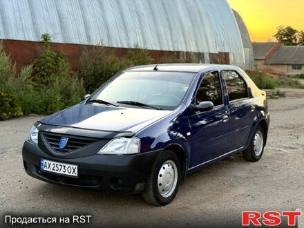 Дачия Логан 2007 в Валках на Automoto.ua Синий Дачия Логан, объемом двигателя 1.4 л и пробегом 189 тыс. км за 3150 $, фото 1 на Automoto.ua