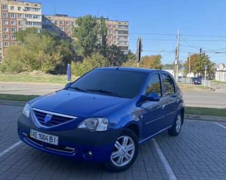 Синий Дачия Логан, объемом двигателя 1.6 л и пробегом 254 тыс. км за 4500 $, фото 1 на Automoto.ua