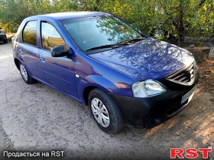 Дачия Логан 2007 в Одессе на Automoto.ua Синий Дачия Логан, объемом двигателя 1.4 л и пробегом 300 тыс. км за 1750 $, фото 1 на Automoto.ua