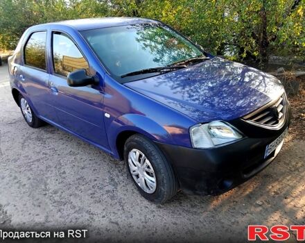 Дачия Логан 2007 в Одессе на Automoto.ua Синий Дачия Логан, объемом двигателя 1.4 л и пробегом 300 тыс. км за 1750 $, фото 1 на Automoto.ua