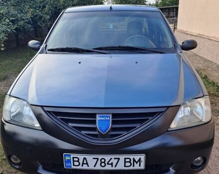 Синий Дачия Логан, объемом двигателя 1.39 л и пробегом 225 тыс. км за 3350 $, фото 1 на Automoto.ua