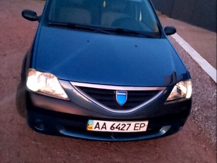 Дачия Логан 2007 в Прилуках на Automoto.ua Синий Дачия Логан, объемом двигателя 1.6 л и пробегом 340 тыс. км за 3500 $, фото 1 на Automoto.ua