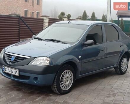 Синий Дачия Логан, объемом двигателя 1.4 л и пробегом 67 тыс. км за 3850 $, фото 1 на Automoto.ua