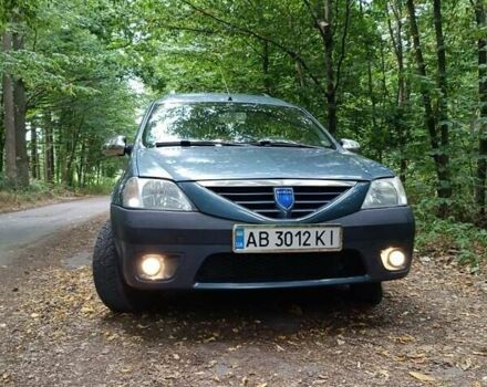 Синий Дачия Логан, объемом двигателя 1.6 л и пробегом 221 тыс. км за 5350 $, фото 1 на Automoto.ua