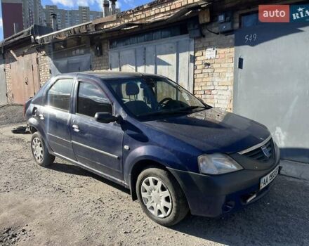 Синий Дачия Логан, объемом двигателя 1.39 л и пробегом 587 тыс. км за 1200 $, фото 1 на Automoto.ua