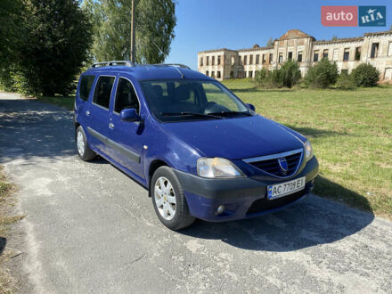 Дачія Logan 2007 у Изяслве на Automoto.ua Синій Дачія Logan, об'ємом двигуна 1.6 л та пробігом 327 тис. км за 3999 $, фото 1 на Automoto.ua