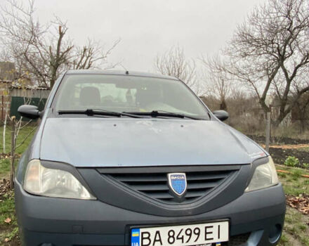 Синий Дачия Логан, объемом двигателя 1.5 л и пробегом 350 тыс. км за 1200 $, фото 1 на Automoto.ua