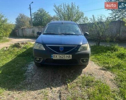 Синий Дачия Логан, объемом двигателя 1.6 л и пробегом 140 тыс. км за 4300 $, фото 1 на Automoto.ua