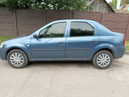 Синий Дачия Логан, объемом двигателя 1.4 л и пробегом 207 тыс. км за 3000 $, фото 1 на Automoto.ua