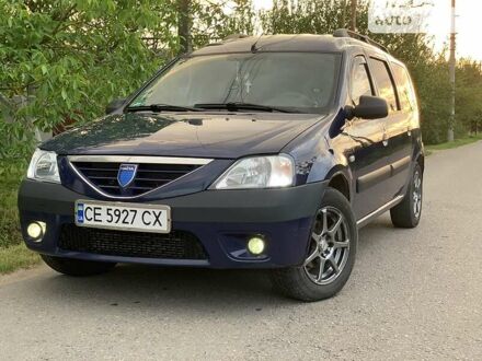 Дачія Logan 2007 у Хотине на Automoto.ua Синій Дачія Logan, об'ємом двигуна 1.5 л та пробігом 263 тис. км за 4950 $, фото 1 на Automoto.ua