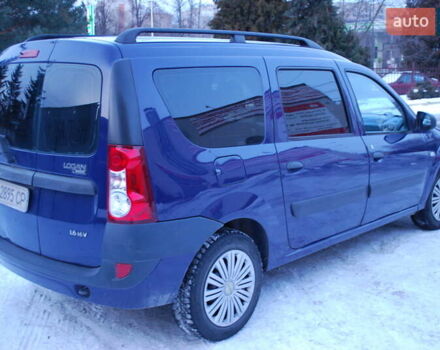 Синий Дачия Логан, объемом двигателя 1.6 л и пробегом 233 тыс. км за 4200 $, фото 1 на Automoto.ua