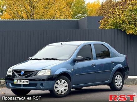 Синий Дачия Логан, объемом двигателя 1.6 л и пробегом 210 тыс. км за 3250 $, фото 1 на Automoto.ua
