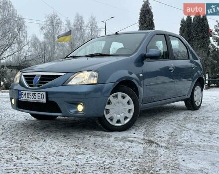Синій Дачія Logan, об'ємом двигуна 1.6 л та пробігом 94 тис. км за 6199 $, фото 1 на Automoto.ua
