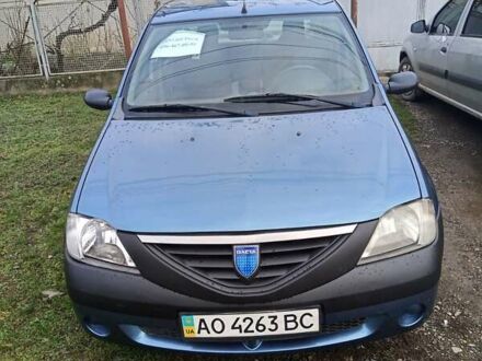 Синий Дачия Логан, объемом двигателя 1.6 л и пробегом 250 тыс. км за 2500 $, фото 1 на Automoto.ua