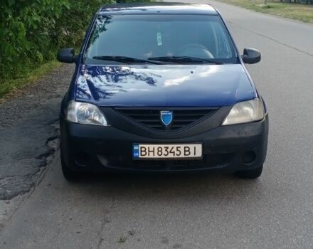 Синий Дачия Логан, объемом двигателя 1.4 л и пробегом 51 тыс. км за 1600 $, фото 1 на Automoto.ua