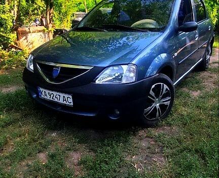 Синий Дачия Логан, объемом двигателя 1.6 л и пробегом 170 тыс. км за 2650 $, фото 1 на Automoto.ua