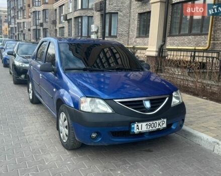 Синий Дачия Логан, объемом двигателя 1.6 л и пробегом 298 тыс. км за 2350 $, фото 1 на Automoto.ua