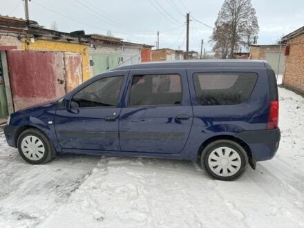 Синий Дачия Логан, объемом двигателя 1.4 л и пробегом 166 тыс. км за 4500 $, фото 1 на Automoto.ua