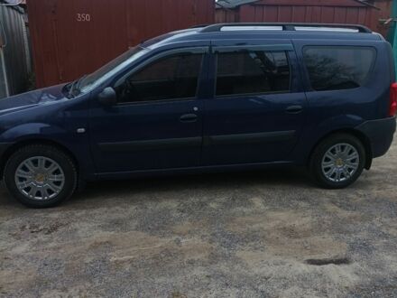 Синий Дачия Логан, объемом двигателя 1.6 л и пробегом 262 тыс. км за 4500 $, фото 1 на Automoto.ua